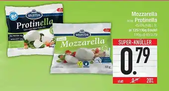 E-Center Mozzarella Oder Protinella Angebot