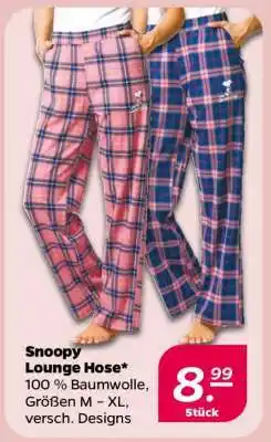 NETTO Snoopy Lounge Hose Angebot