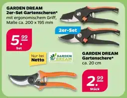 NETTO GARDEN DREAM 2er-Set Gartenscheren Angebot