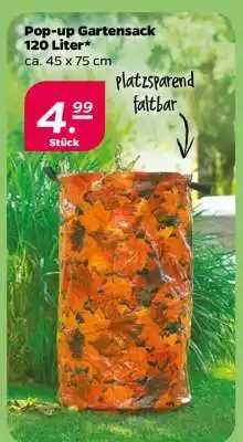 NETTO Pop-up Gartensack 120 Liter Angebot