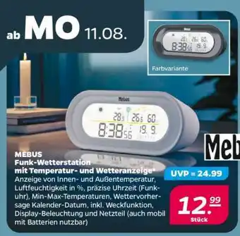 NETTO MEBUS Funk-Wetterstation Angebot