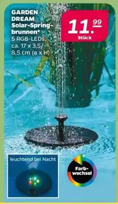 NETTO GARDEN DREAM Solar-Springbrunnen Angebot