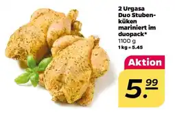 NETTO 2 Urgasa Duo Stubenküken mariniert im duopack Angebot