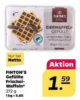 NETTO FINTON'S Gefüllte Frischei-Waffeln Angebot