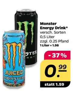 NETTO Monster energy drink Angebot