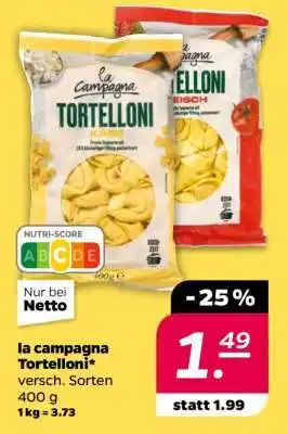 NETTO la campagna Tortelloni Angebot