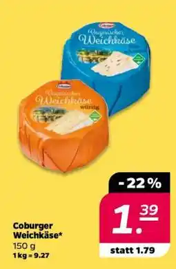 NETTO Coburger Weichkäse Angebot