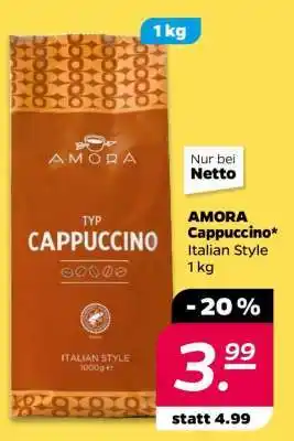 NETTO AMORA Cappuccino Angebot