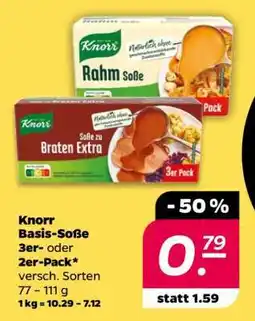 NETTO Knorr Basis-Soße Angebot