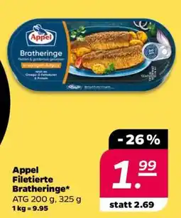 NETTO Appel Filetierte Bratheringe Angebot