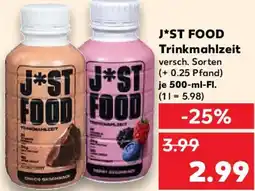 Kaufland J*ST FOOD Trinkmahlzeit Angebot