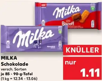 Kaufland MILKA Schokolade Angebot