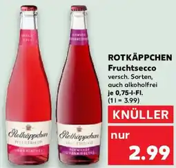 Kaufland ROTKÄPPCHEN Fruchtsecco Angebot