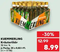 Kaufland KUEMMERLING Kräuterlikör Angebot