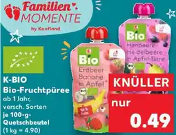 Kaufland K-BIO Bio-Fruchtpüree Angebot