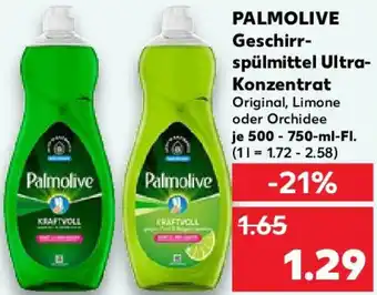 Kaufland PALMOLIVE Geschirrspülmittel Ultra Konzentrat Angebot