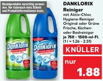 Kaufland DANKLORIX Reiniger Angebot