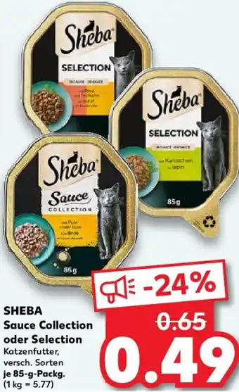 Kaufland SHEBA Sauce Collection oder Selection Angebot