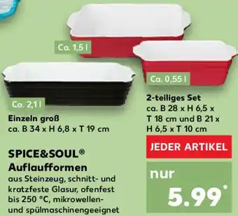 Kaufland SPICE&SOUL Auflaufformen Angebot