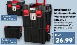 Kaufland KISTENBERG Modularer Profi Werkzeugtrolley Heavy Angebot