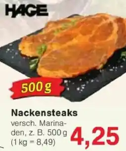 Jawoll HAGE Nackensteaks Angebot