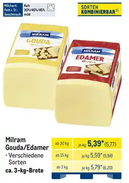 METRO Milram Gouda/Edamer Angebot
