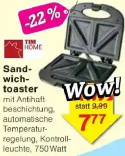 Jawoll TIM HOME Sandwichtoaster Angebot