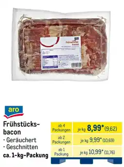 METRO aro Frühstücksbacon Angebot