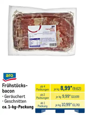 METRO aro Frühstücksbacon Angebot