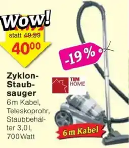 Jawoll TIM HOME Zyklon Staubsauger Angebot