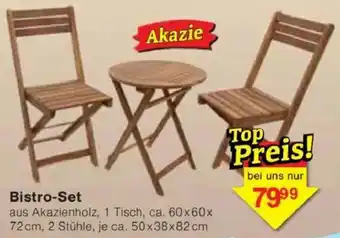 Jawoll Bistro-Set Angebot