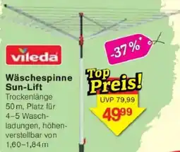 Jawoll Vileda Wäschespinne Sun-Lift Angebot
