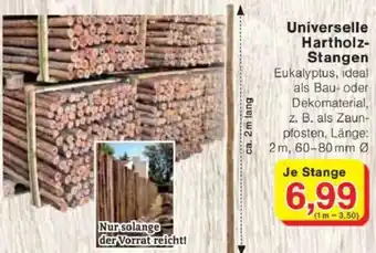Jawoll Universelle Hartholz Stangen Angebot