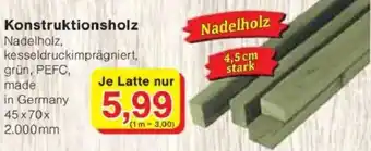 Jawoll Konstruktionsholz Angebot
