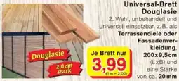 Jawoll Universal-Brett Douglasie Angebot