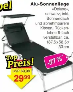 Jawoll Alu-Sonnenliege Angebot