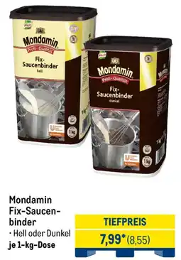 METRO Mondamin Fix-Saucenbinder Angebot