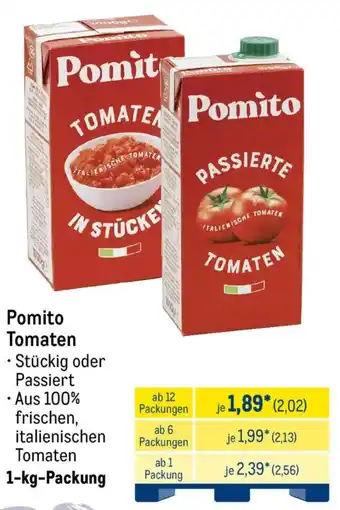 METRO Pomito Tomaten Angebot