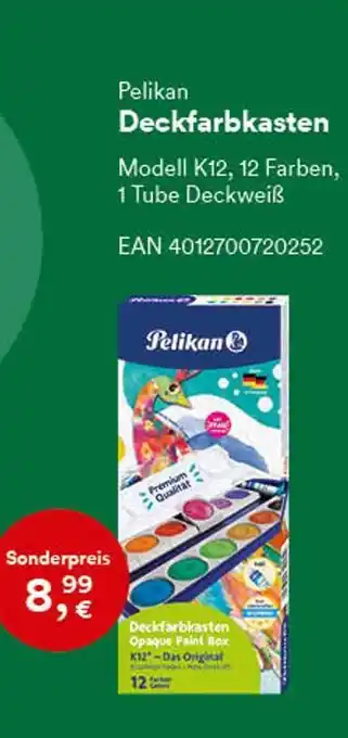 Thalia Pelikan deckfarbkasten Angebot