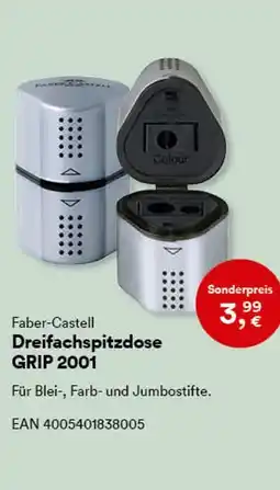 Thalia Faber-castell dreifachspitzdose grip 2001 Angebot
