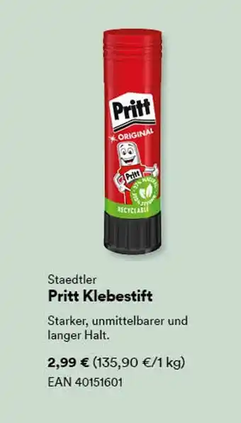 Thalia Staedtler pritt klebestift Angebot