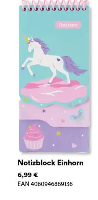Thalia Notizblock einhorn Angebot