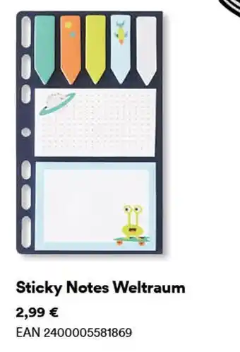 Thalia Sticky notes weltraum Angebot