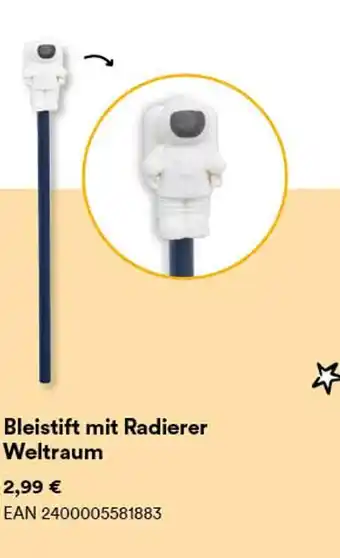 Thalia Bleistift mit radierer weltraum Angebot