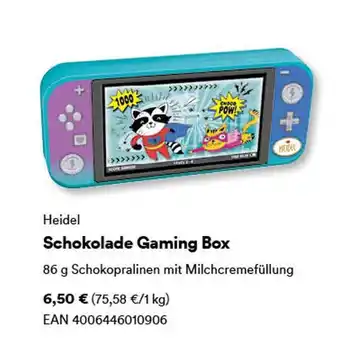 Thalia Heidel schokolade gaming box Angebot