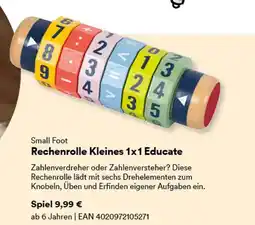 Thalia Small foot rechenrolle kleines 1x1 educate Angebot
