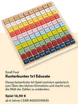 Thalia Small foot kunterbuntes 1x1 educate Angebot