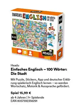 Thalia Headu einfaches englisch – 100 wörter: die stadt Angebot