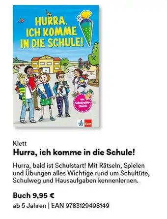 Thalia Klett hurra, ich komme in die schule! Angebot