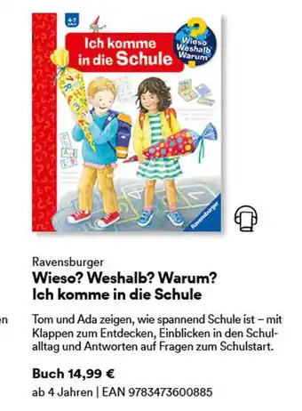 Thalia Ravensburger wieso? weshalb? warum? ich komme in die schule Angebot